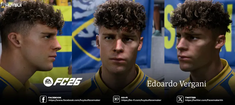 Edoardo Vergani FC26 by FACEMAKER VN HUYBUI