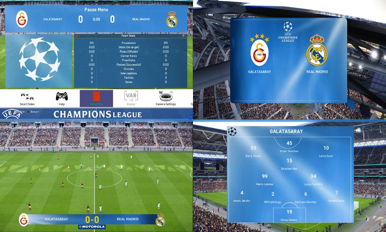 Classic UCL Scoreboard for PES2021 by MehradKz