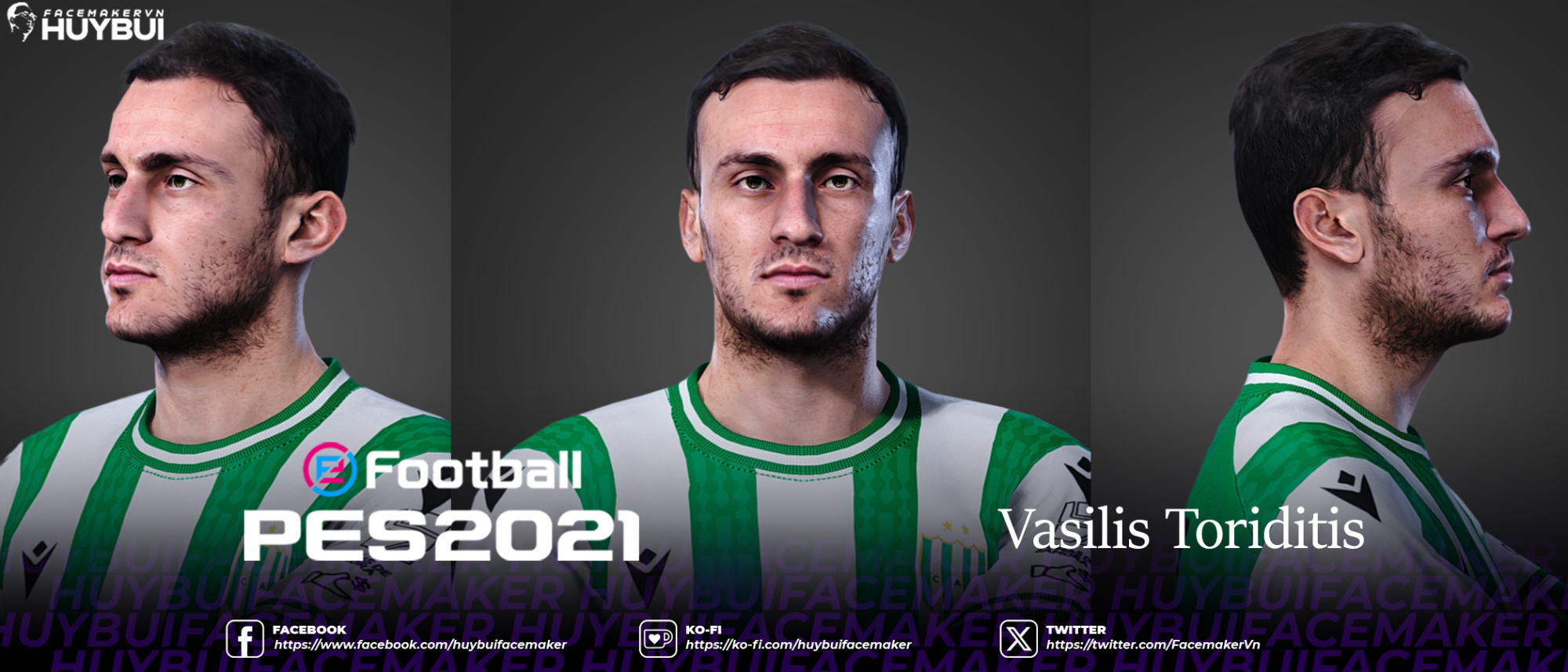 Vasilis Toriditis PES2021 by FACEMAKER VN HUYBUI — image 2