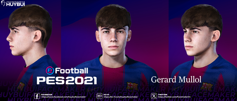 Gerard Mullol PES2021 by FACEMAKER VN HUYBUI — image 2