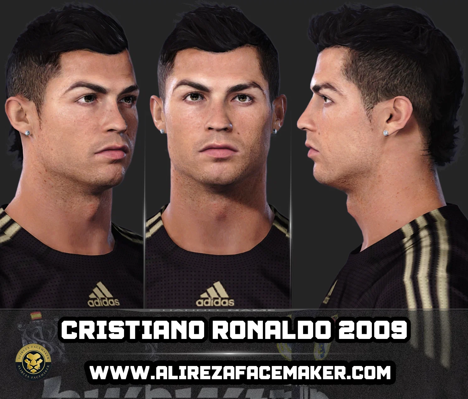 Cristiano Ronaldo 2010 by Alireza Art 3D — image 2
