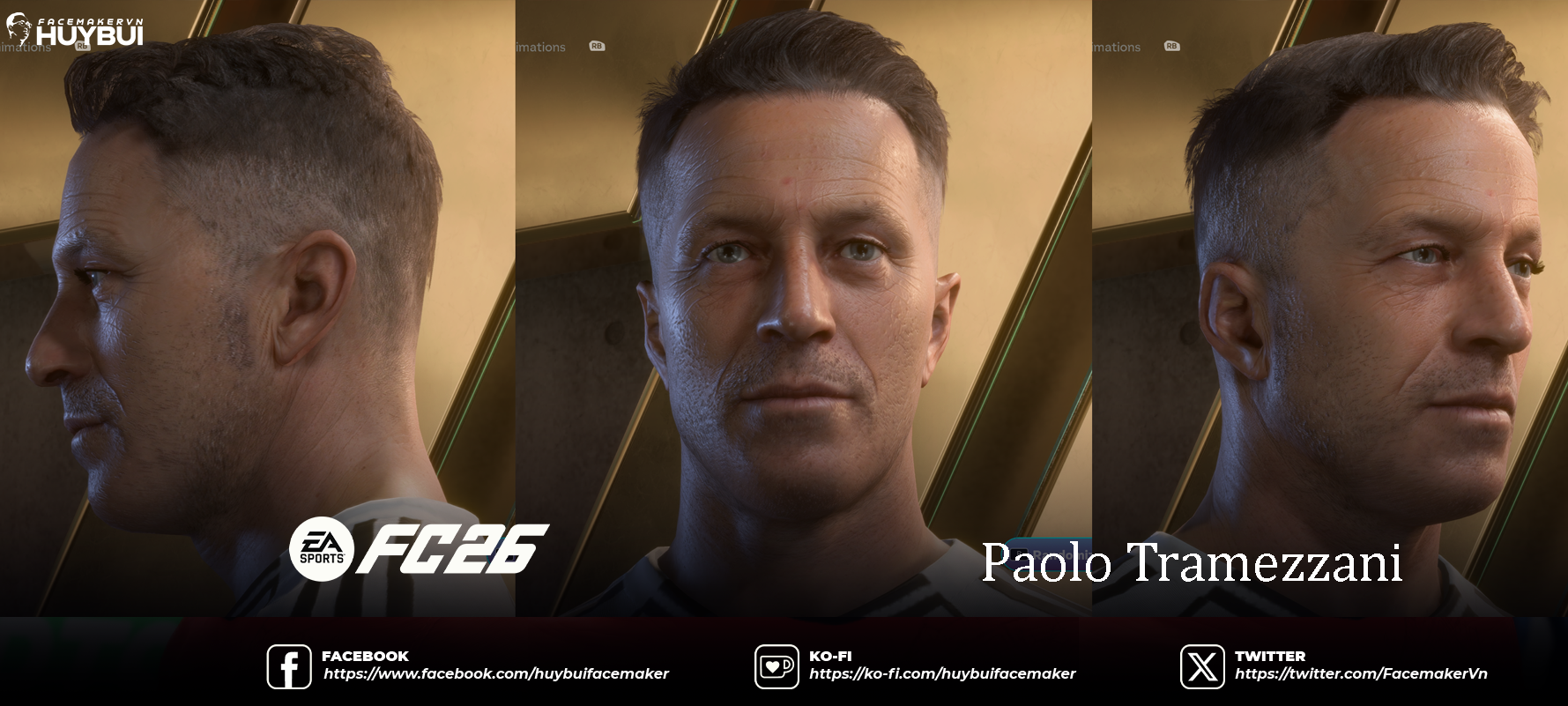 Paolo Tramezzani  FC25-26 by FACEMAKER VN HUYBUI — image 2