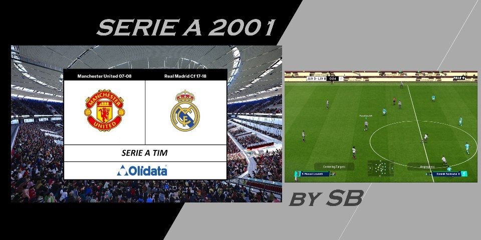 Serie A 2001 Scoreboard for PES2021 by MehradKz — image 2