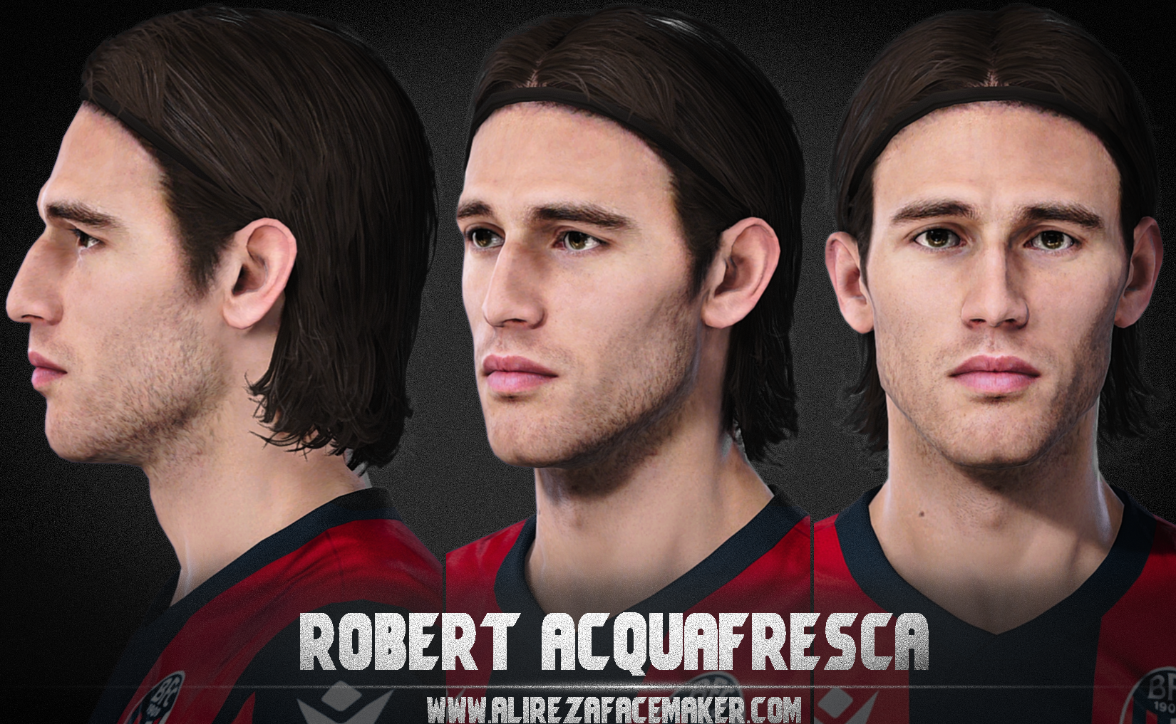 Robert Acquafresca PES by Alireza Art 3D — image 2