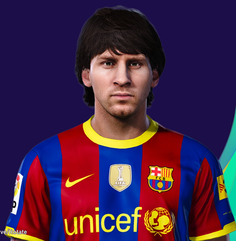 Lionel Messi Face 2010 by yaser amiri — image 2