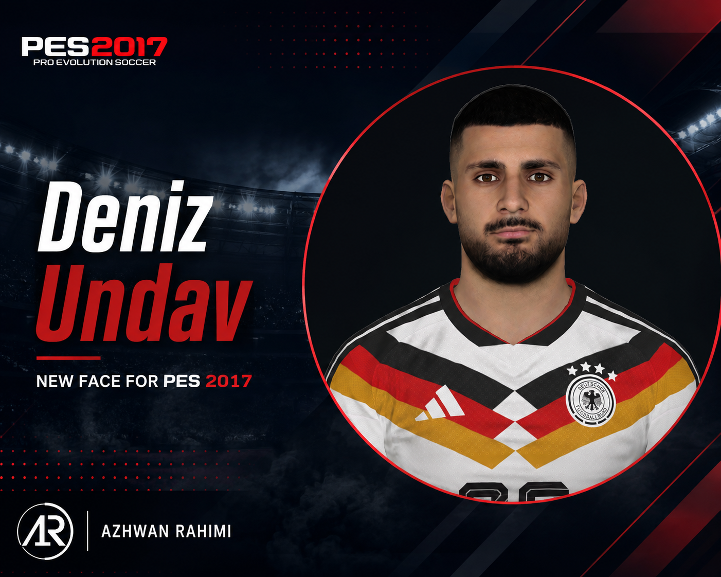 Deniz Undav Face Pes 2017 by Azhwan Rahimi
