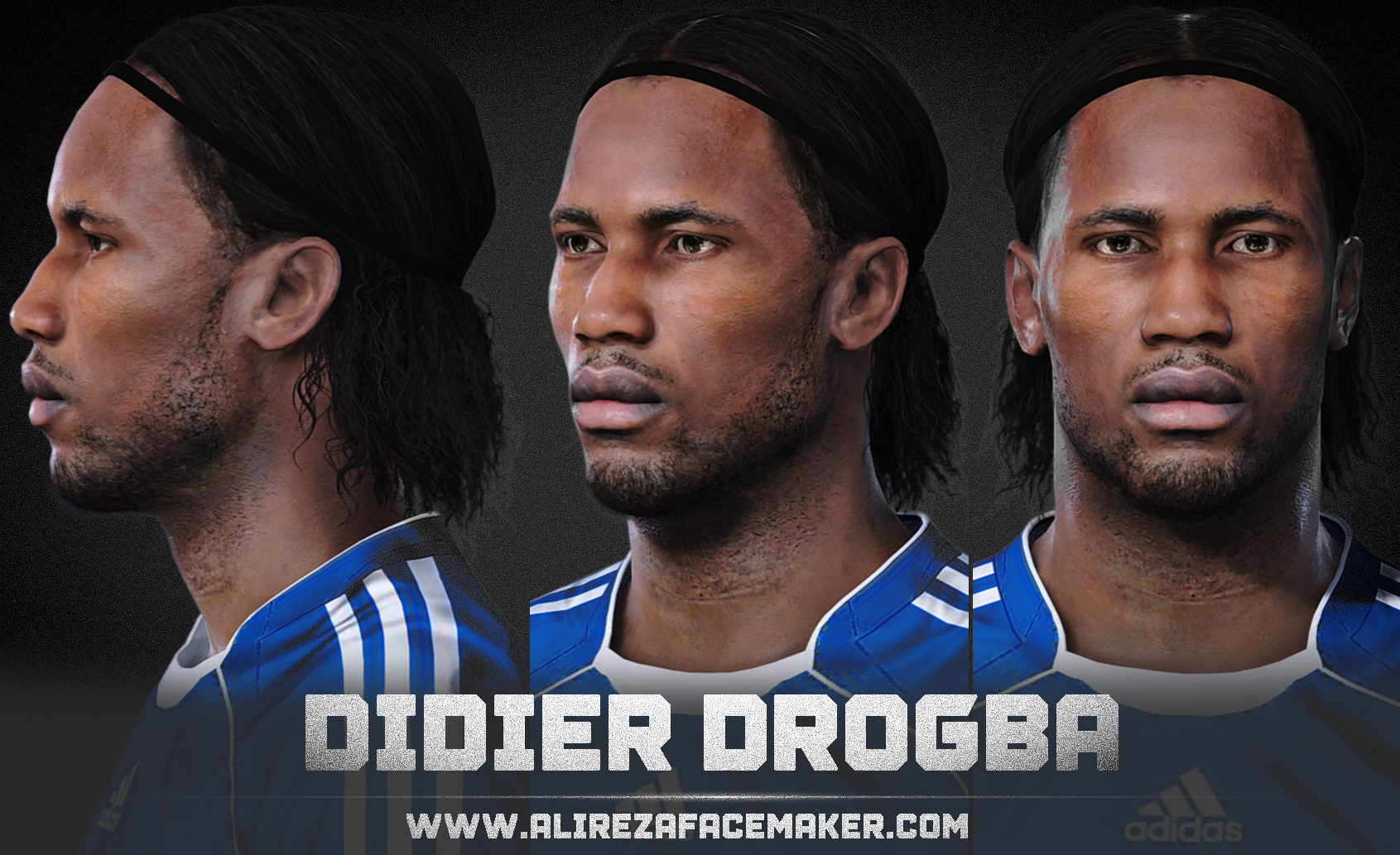 Didier Drogba by Alireza Art 3D — image 2