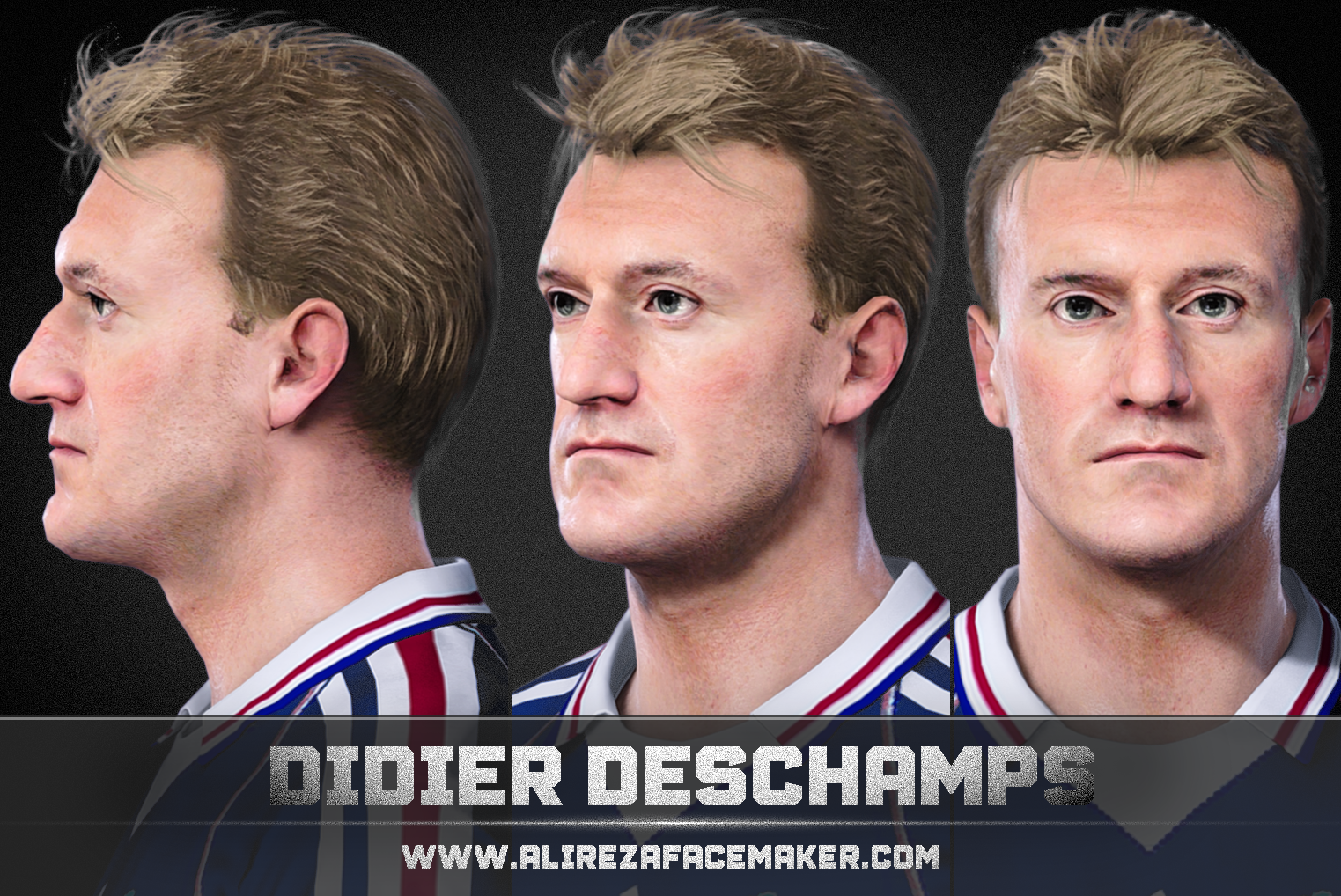 Didier Deschamps by Alireza Art 3D — image 2