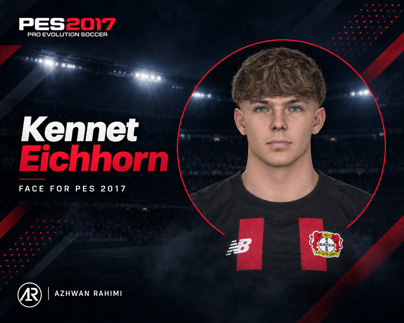 Kennet Eichhorn Face Pes 2017 by Azhwan Rahimi