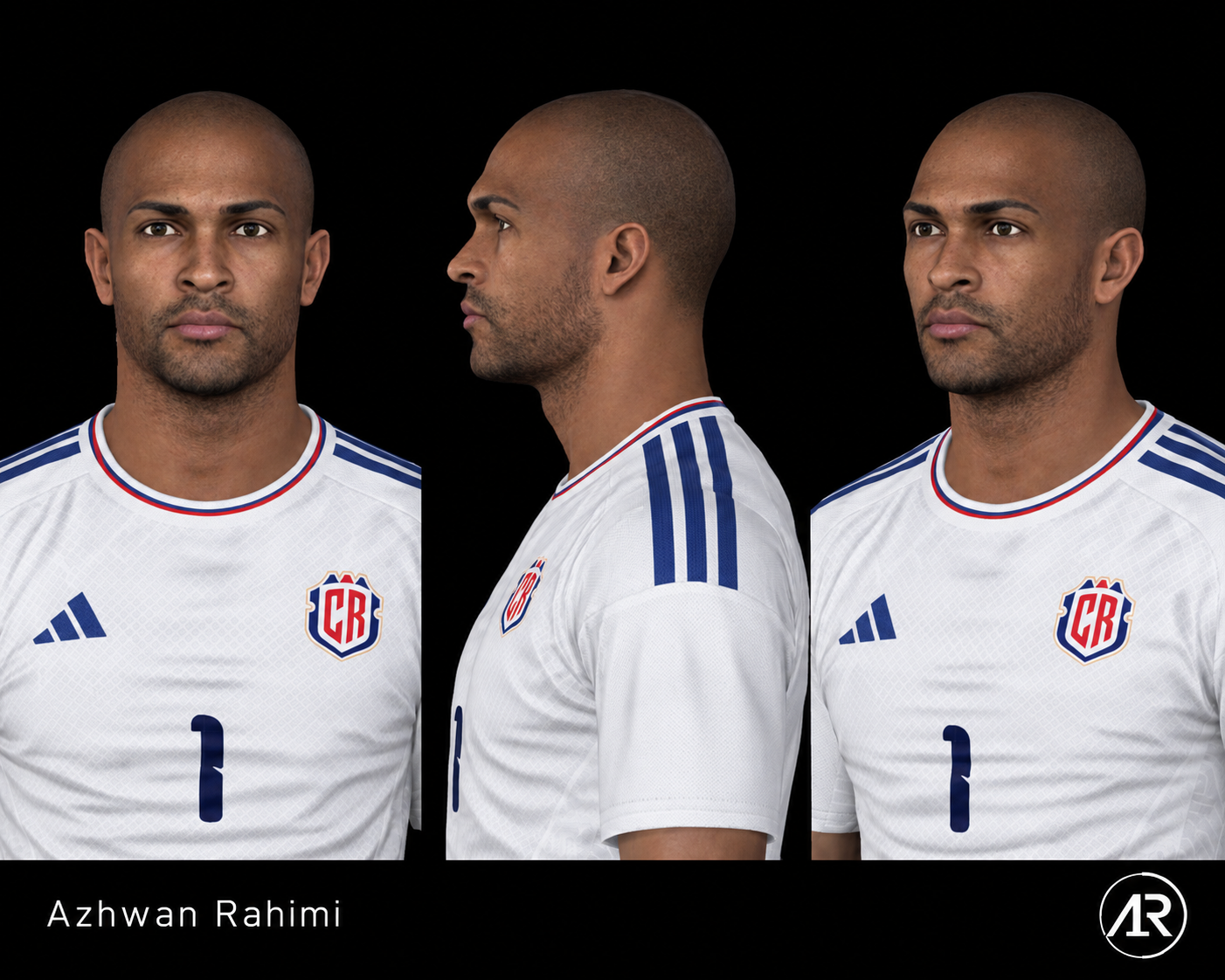 Patrick Pemberton Face for PES 2017 | Realistic Face Mod by Azhwan Rahimi