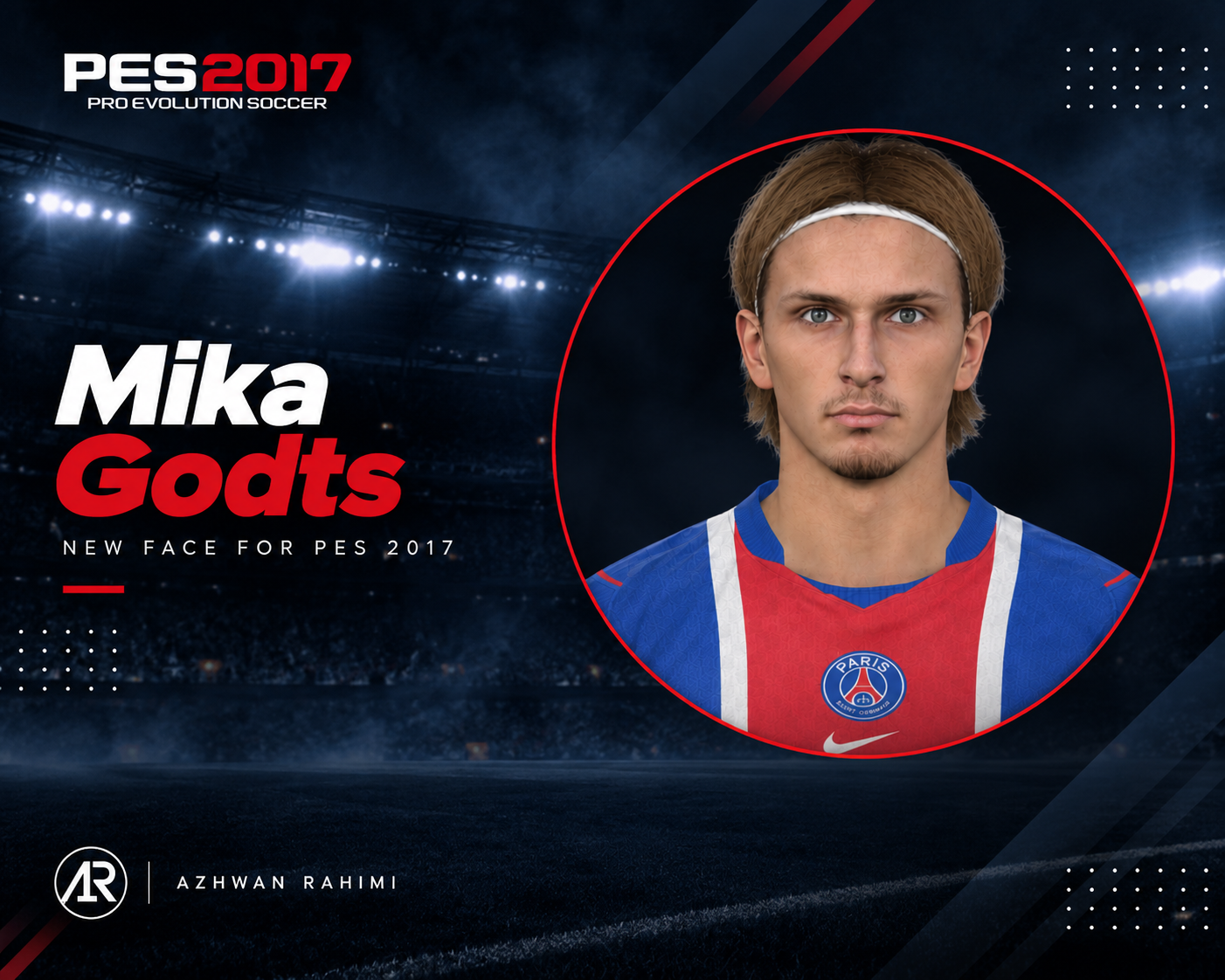Mika Godts Face Pes 2017 by Azhwan Rahimi