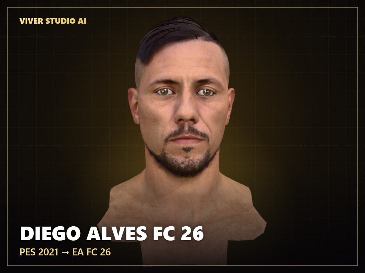 DIEGO ALVES FC 26 by Esau Escamilla