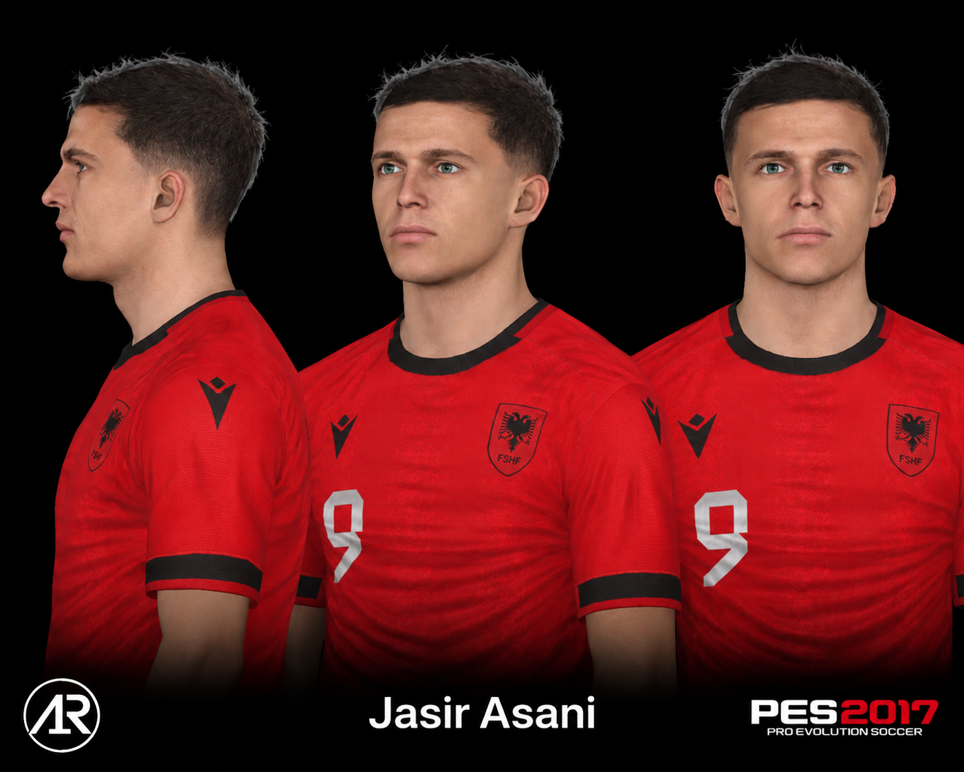 Jasir Asani Face For Pes 2017 by Azhwan Rahimi