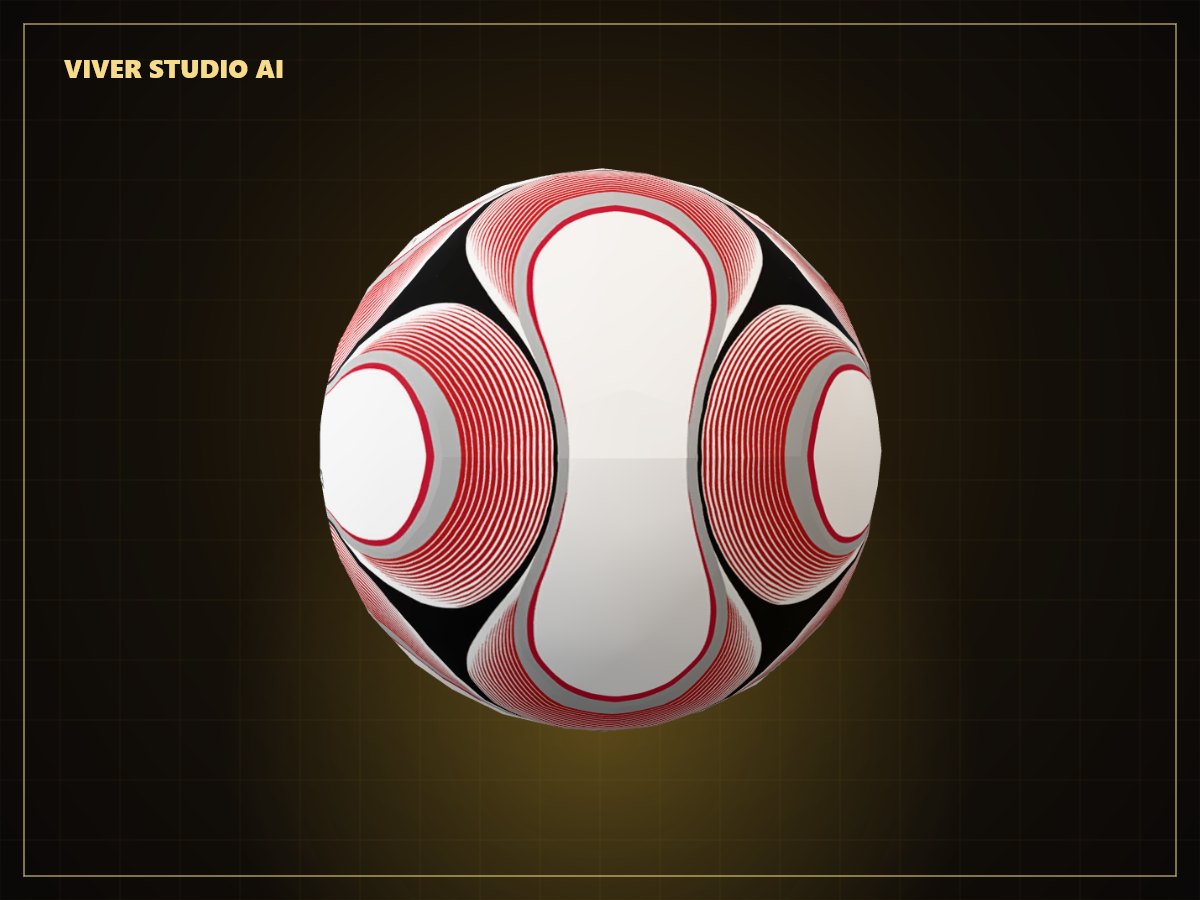 FIFA Club World Cup Match Ball  2007-08 → PES 2021 by Alireza Art 3D — image 3