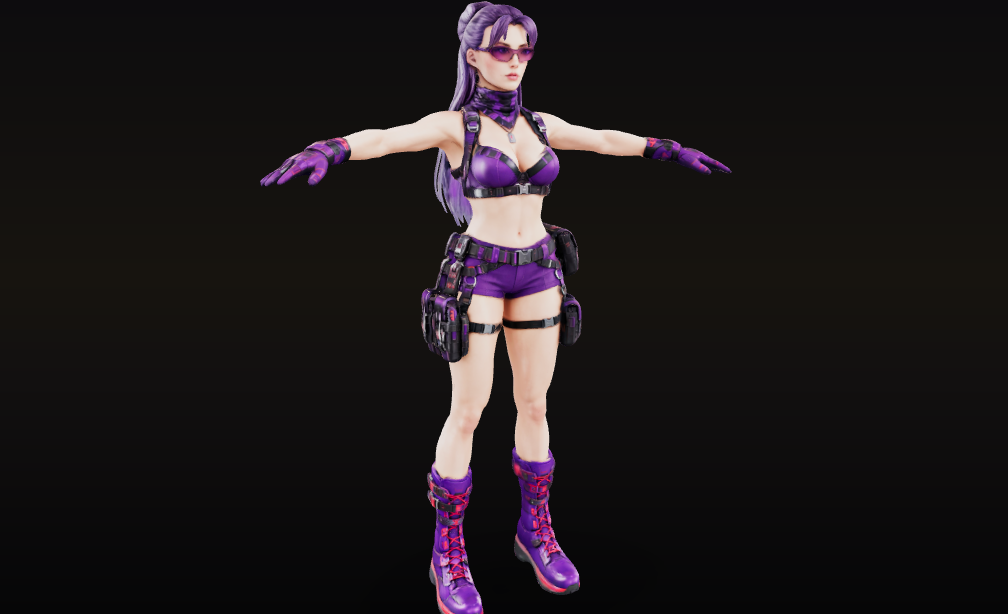 female figure 3d model by ROBERT