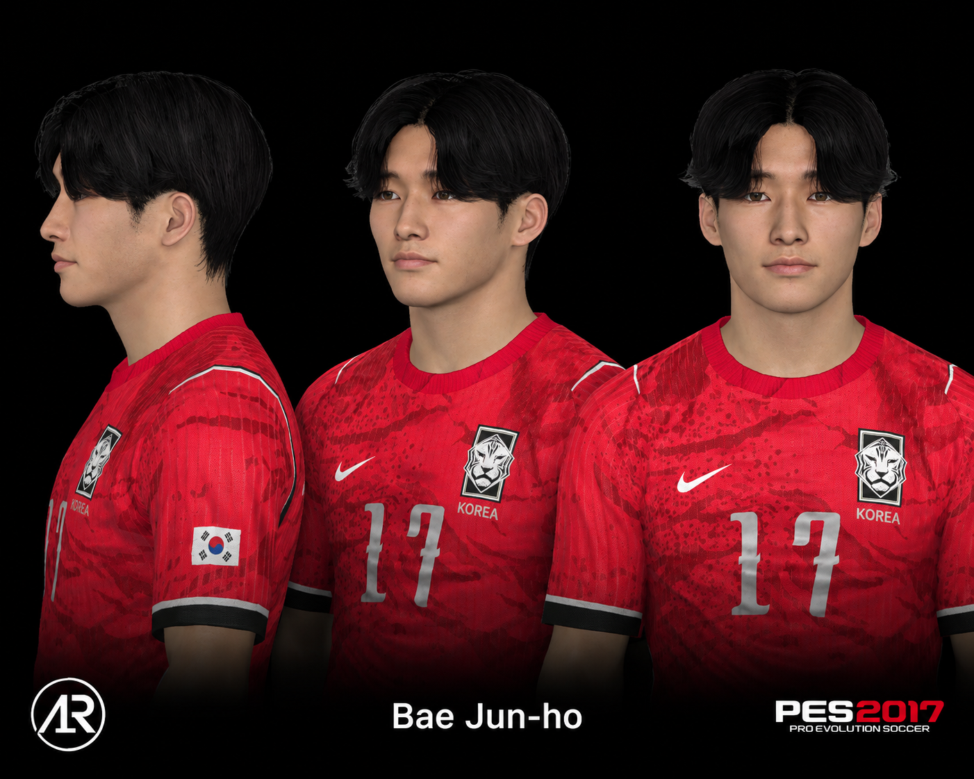 Bae Jun-ho Face PES 2017 by Azhwan Rahimi